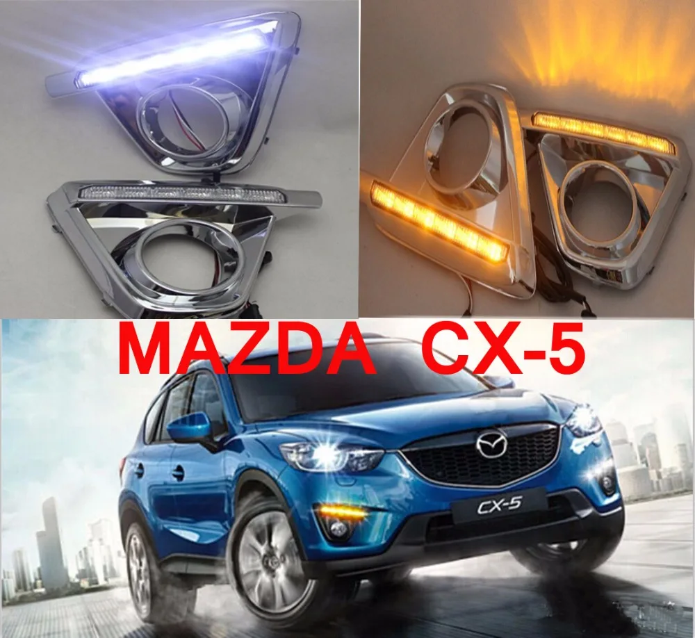 Светодиодный 2012 ~ 2015 CX-5 Дневной светильник туман головной Дань RX-7 RX-8 Protege MX-3 Miata CX-4