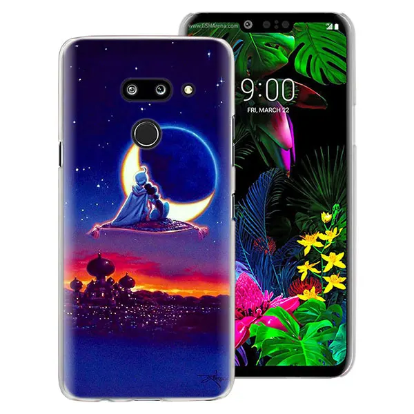 13 Капа Аладдин, Принцесса Жасмин чехол для телефона чехол для LG G7 G8 ThinQ G5 G6 V30 V40 V50 ThinQ Q6 Q7 жесткий чехол-накладка на заднюю крышку - Цвет: 13