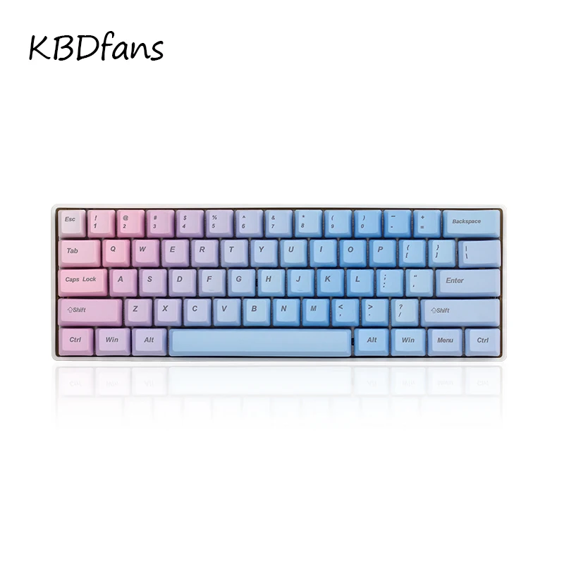 Топ напечатанные брелки gh60 покер с keypuller pbt oem профиль для wried Механическая игровая