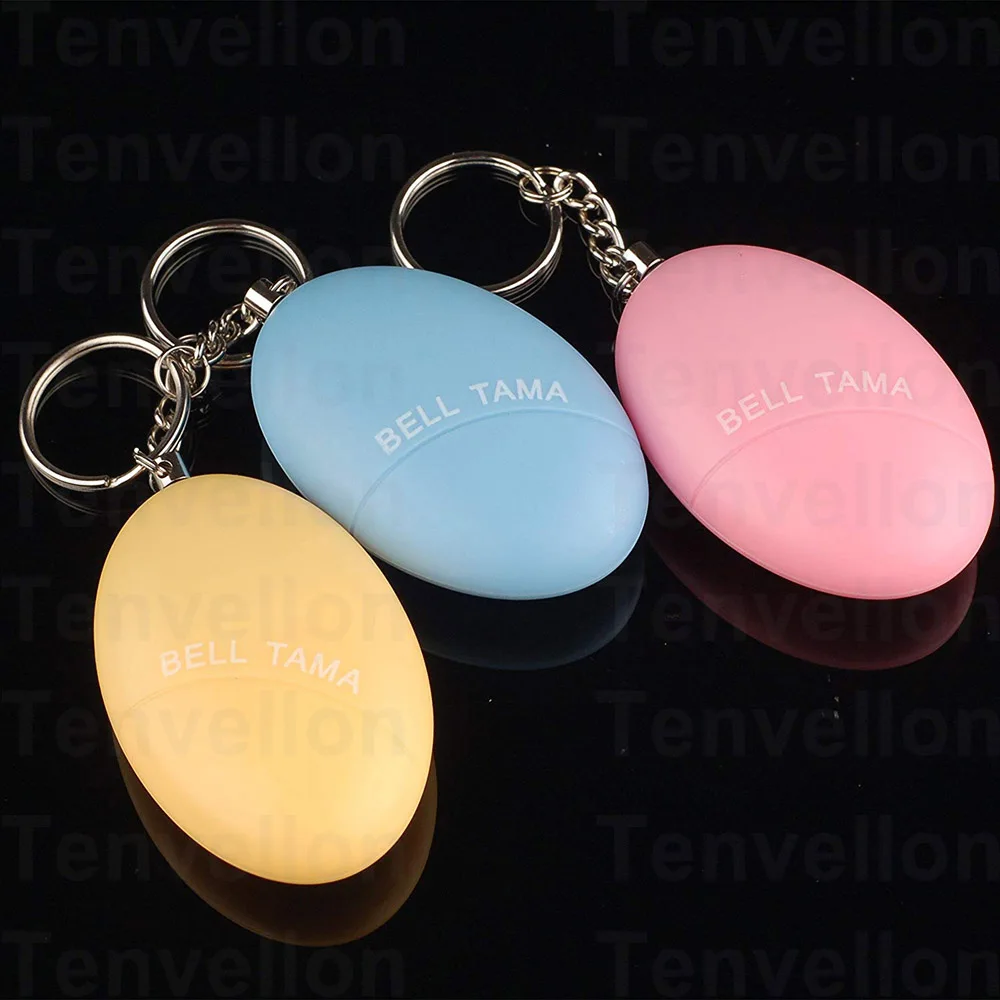 Мини брелок Tenvellon для самозащиты компактный цветной экстренной