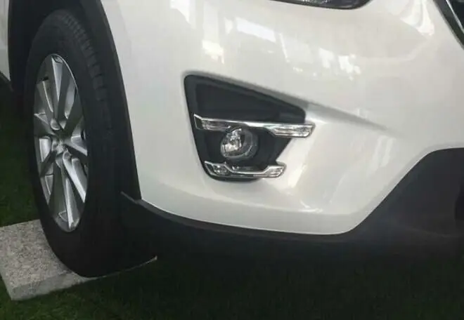 4 шт. хромированные передние противотуманные фары для MAZDA CX 5 CX5 2015 2016|garnish molding|trim