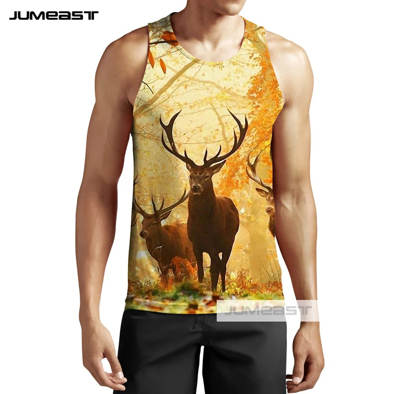 Jumeast/новый бренд 3d принт забавные животные для мужчин/женщин топы на бретелях