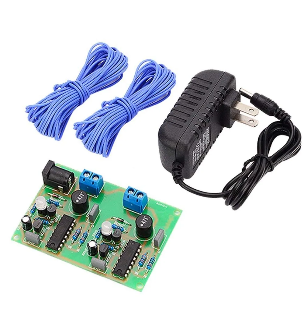 

DIY Electronic Water Descaler Decalcifier Conditioner Assembled Kit for Copper PVC Pipe, Two In Parallel