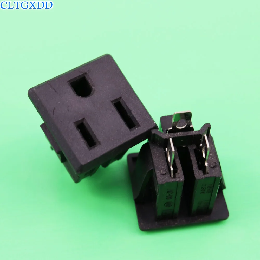 

cltgxdd SS-6B 15A/125V 3p American AC power socket connectors