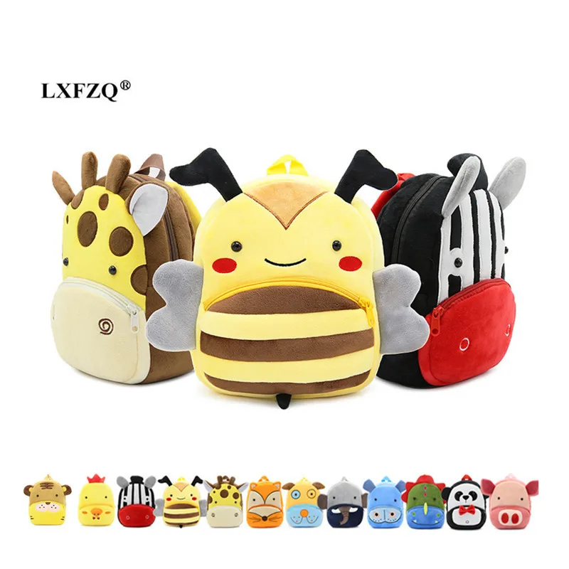 LXFZQ mochila infantil детские рюкзаки школьный ранец для детского сада 3D Мультяшные сумки
