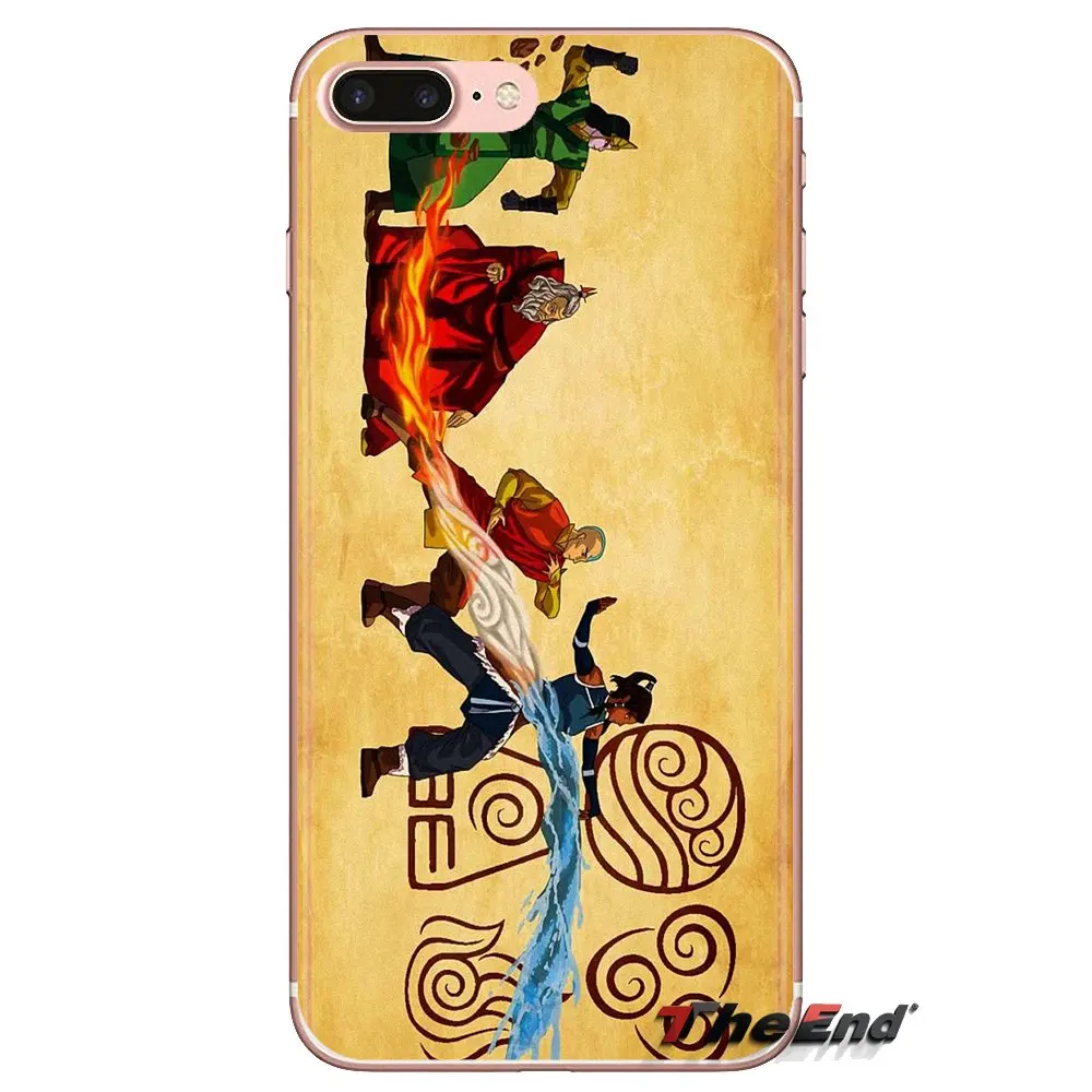 For Xiaomi Redmi 4A S2 Note 3 3S 4 4X 5 Plus 6 7 6A Pro Pocophone F1 Transparent Soft Cases Covers avatar the last airbender |