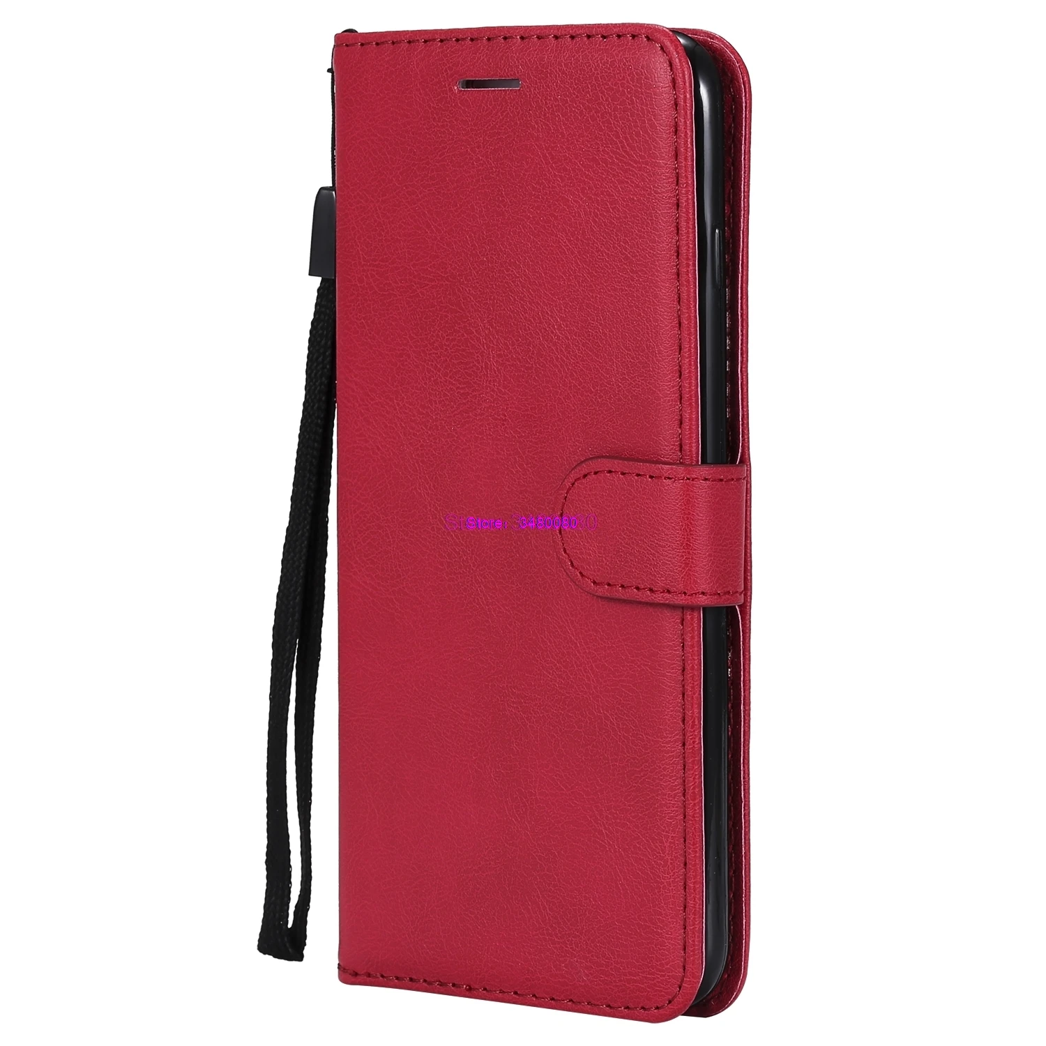 Red Магнитный флип-чехол для huawei Honor 6C, DIG-L21HN, кошелек, подставка, слот для карт, кожаный чехол для телефона, для huawei Honor 6C, 6C, чехлы для телефонов L21HN - Цвет: Red