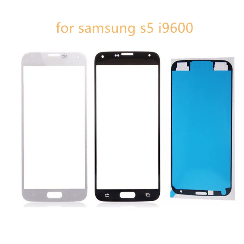 Сенсорный экран передняя панель Стекло объектив для Samsung Galaxy S5 G900 G900F i9600 Переднее