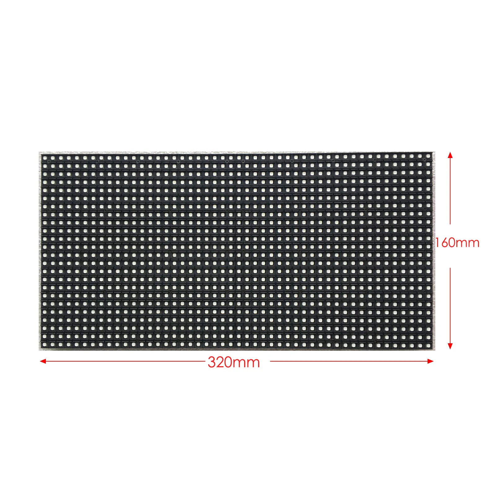 AliExpress испанская Самая низкая цена p4 32x64 СВЕТОДИОДНЫЙ матричный уличный rgb светодиодный модуль hub75 smd1921 светодиодный панельный модуль 256x128 мм