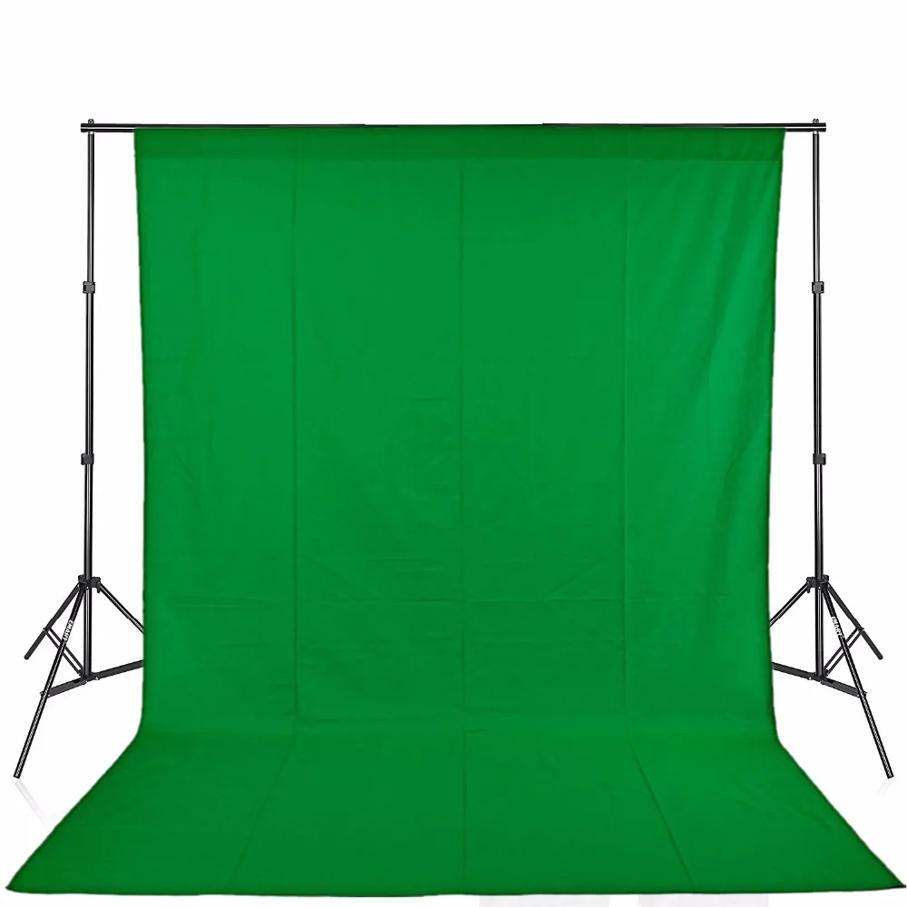 Зеленый экран 1 6x 1/2/3/4 м Фотофон фоны для студийной съемки нетканый материал Chroma