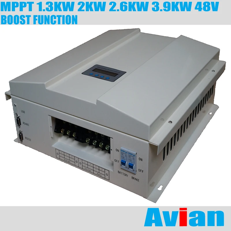 48V со слежением за максимальной точкой мощности 1.3KW 2KW 2.6KW 3.9KW ветро солнечной