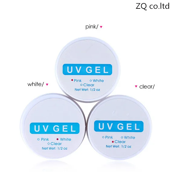3 цвета на выбор розовый белый прозрачный гель для защиты от УФ лучей дизайна