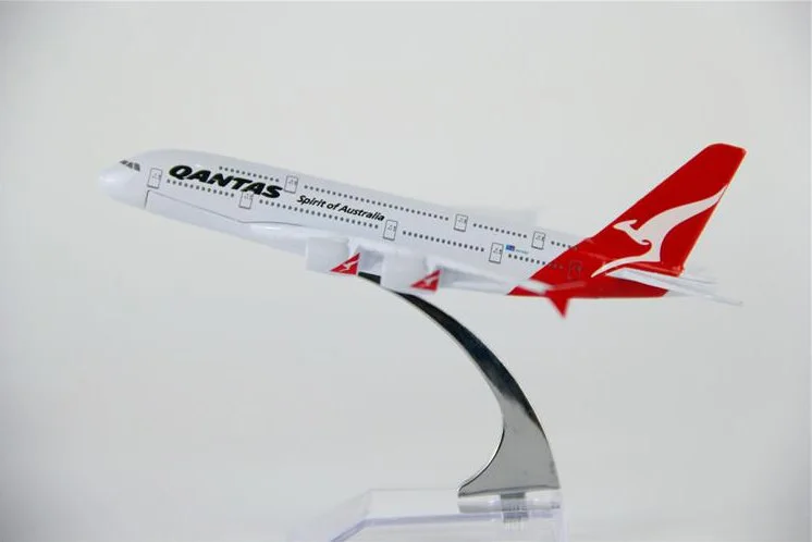 Воздушный EMS China Postal и авиакомпаний модель самолета Аэробус 380 A380 дыхательные пути 16 см сплав металлическая модель самолета w Стенд летательный аппарат для детей