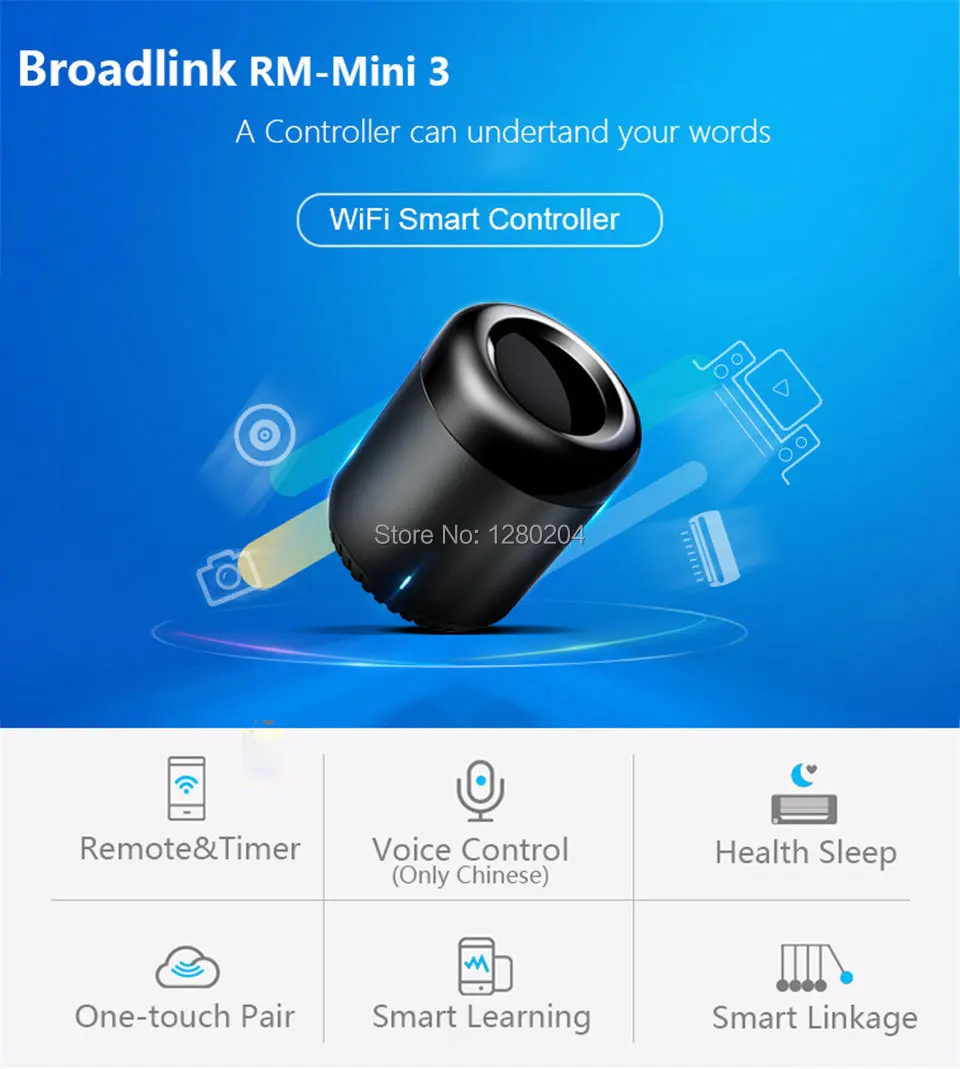 Broadlink RM Pro+ RM33 RM Mini3 Умный дом WiFi+ IR+ RF Универсальный Интеллектуальный пульт дистанционного управления работает с Alexa Google Home