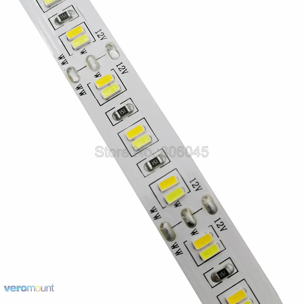 5 м 12 в 3014 SMD Светодиодная лента 216LED/M двойная белая цветная Регулируемая