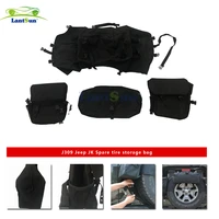 j309 for jeep wrangler jk spare tire storage bag car accessories auto product offroad backup tire multi function storage bag