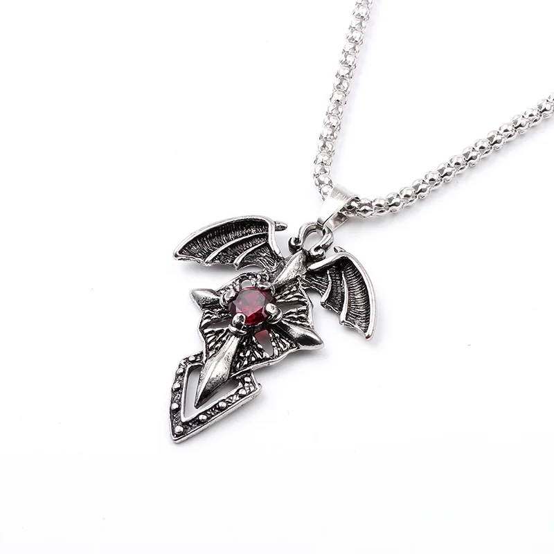 Ожерелье с кулоном в виде меча и Креста из нержавеющей стали|sword pendant|chain chokernecklace