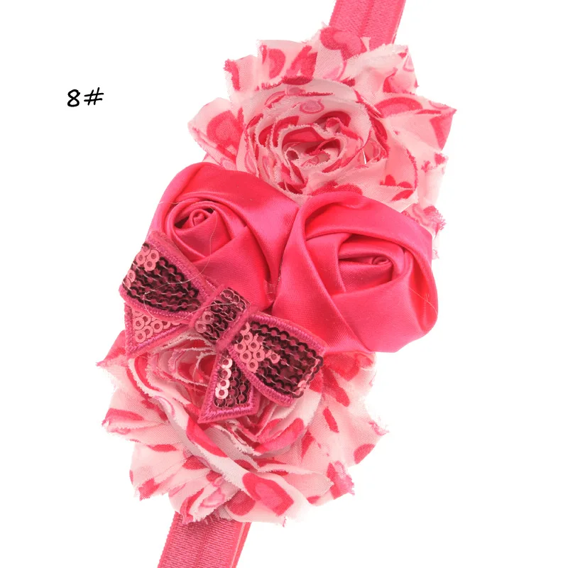 1 шт. шифоновая повязка на голову с принтом сердца | Аксессуары для одежды