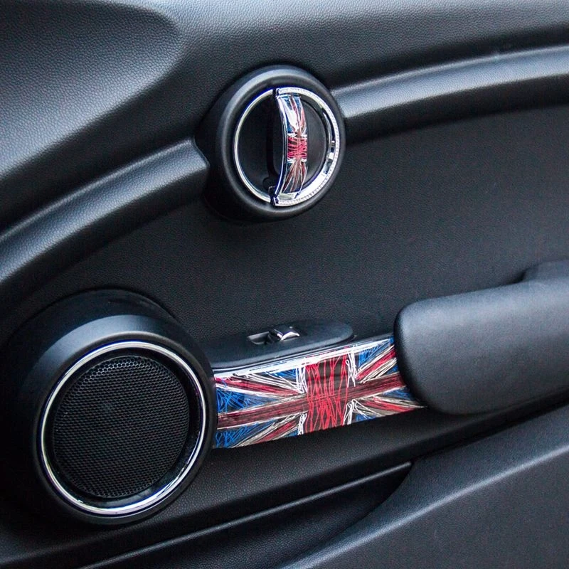 Автомобильный Стайлинг для BMW MINI F55 F56 Автомобильные Наклейки интерьерные дверные