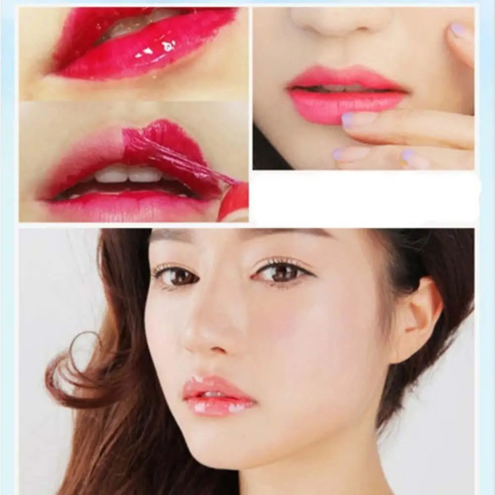 6 шт. Сексуальная Татуировка Волшебная отшелушивающая маска водостойкая губная