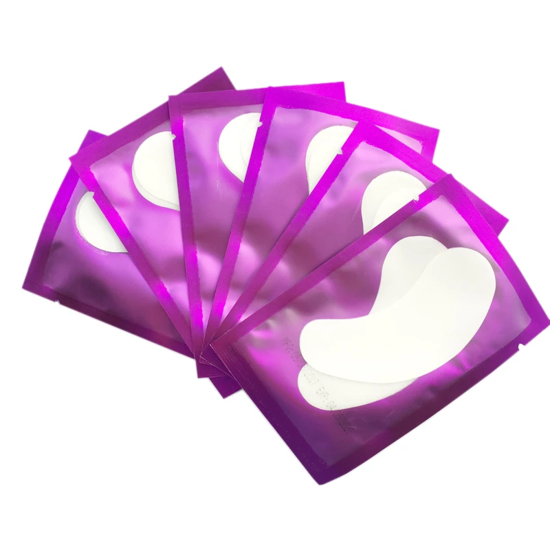 Оптовые 200 пар Лучший патч для глаз волокно наращивание ресниц гелевые подушечки