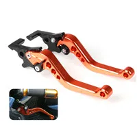 orange 1 пара Мотоцикл Скутер Электрический велосипед GY6 125 150 GP110 XMAX400 модифицированные ЧПУ дисковые тормозные рычаги/ручки рычаги 5 цветов - Цвет: orange
