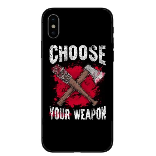 Черные жесткие чехлы для iPhone 5 5s SE 6 6S Plus 7 XR XS MAX 8 X 10 | Мобильные телефоны и