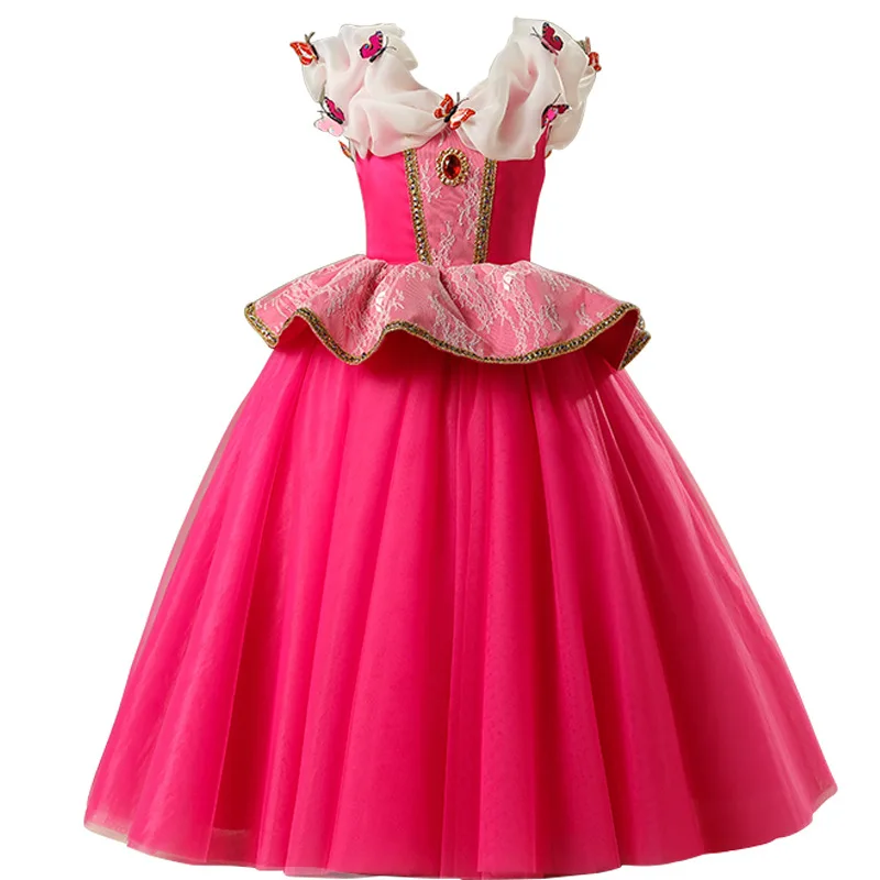 2020 Girls Dresses cartoons Beauty Cosplay Dress Baby Kids Halloween Party Princess Chlidred Tutu Christmas | Детская одежда и