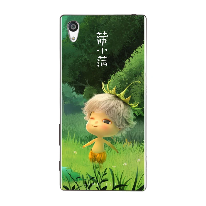 cute Sunshine boy boat travel Seed watermelon TPU soft case Cover For Sony Xperia E3 E5 M2 4 5 T3 X XA1 XZ Premium shell Coque |
