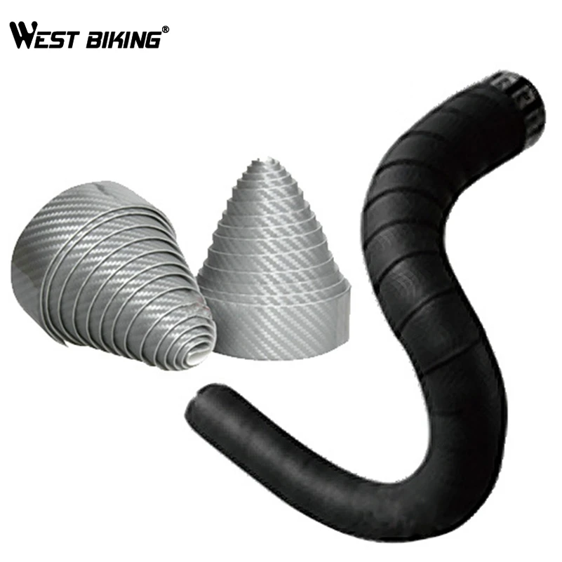 WEST BIKING пластиковая лента для руля горный шоссейный велосипед из углеродного