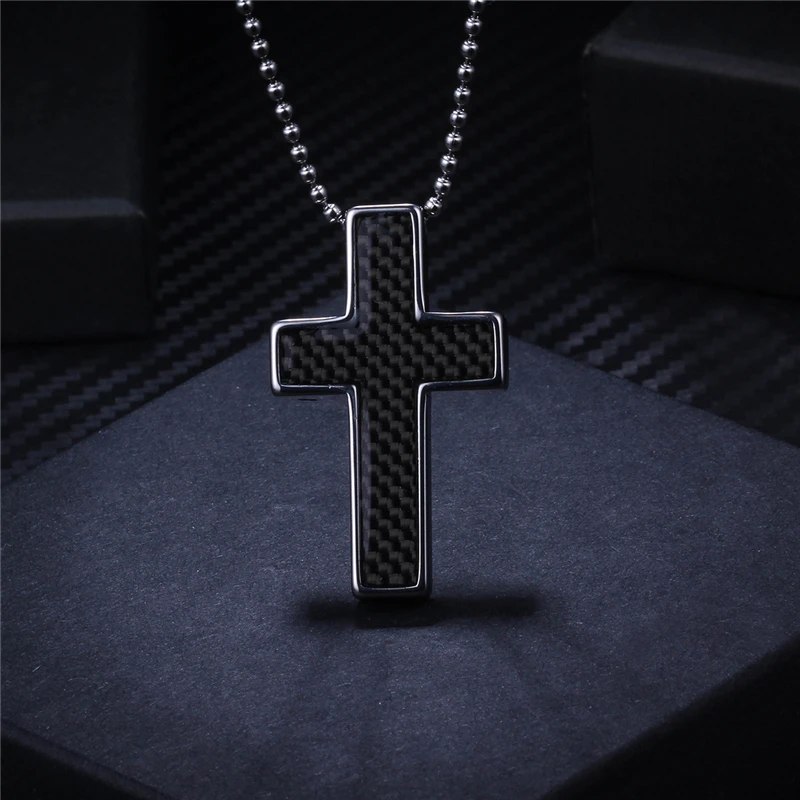 Мужская подвеска в стиле локомотив ожерелье из черного вольфрама с шариковой