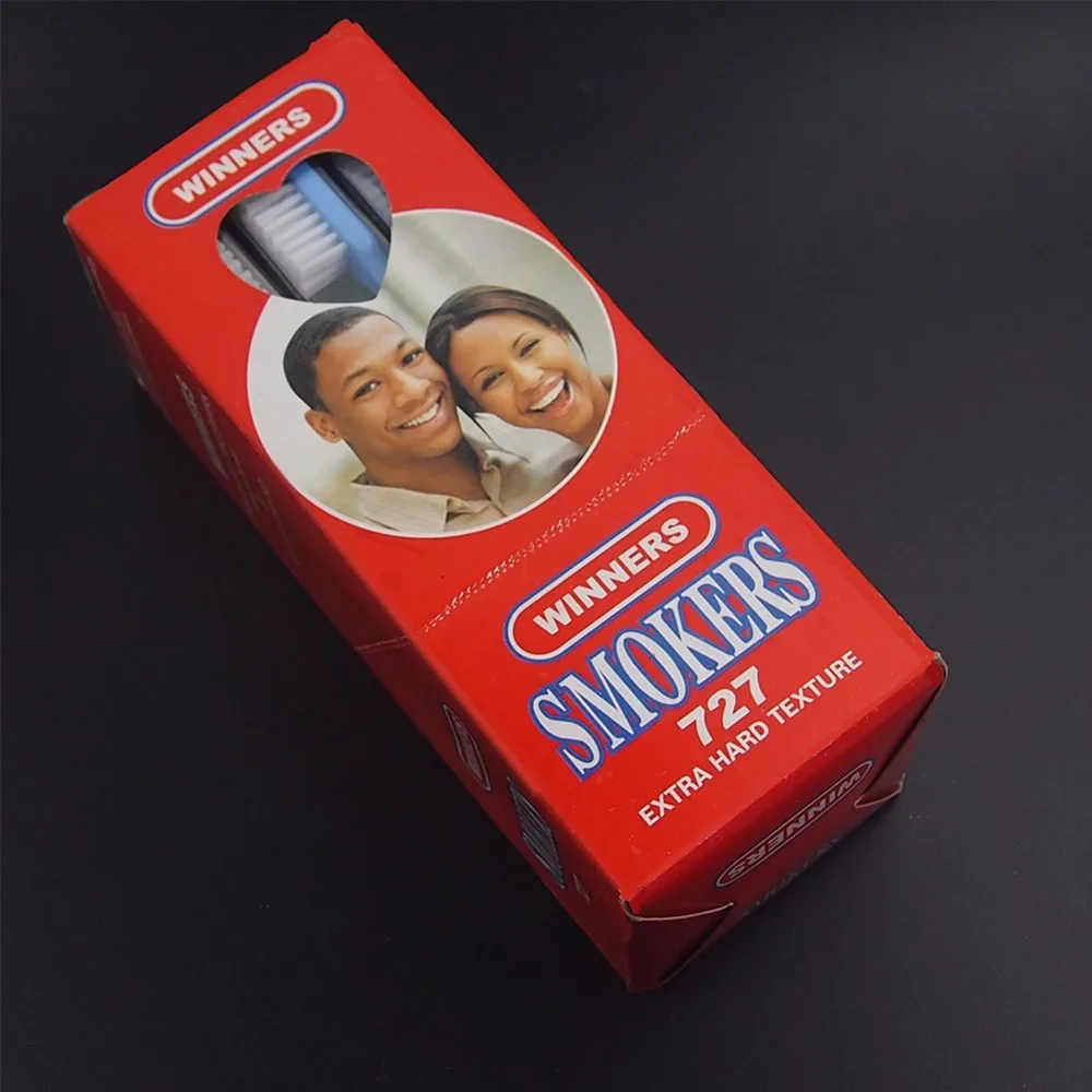 Бесплатная доставка зубная щетка для домашнего использования 12 шт./кор. модная