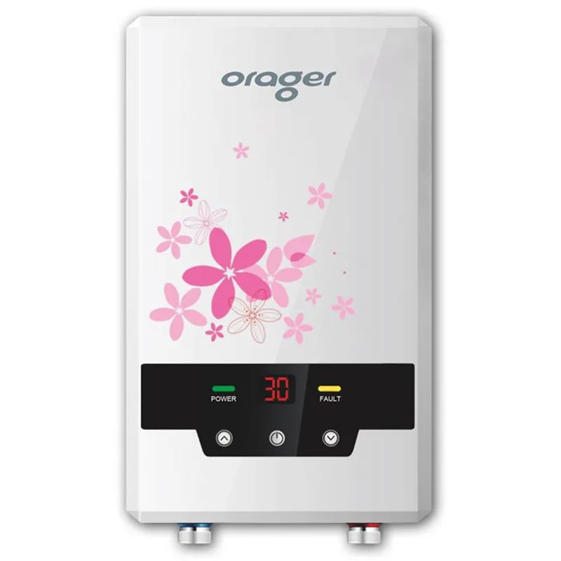 Электрический смеситель для душа 8500 Вт светодиодный цифровой дисплей|shower heater|water