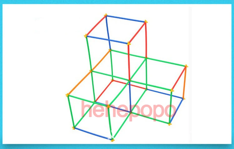 4D космические соломенные щелкающие блоки, сборные блоки, игрушки, детские игрушки из соломинок, пипетка, сшивающая сборка, соломенная игрушка