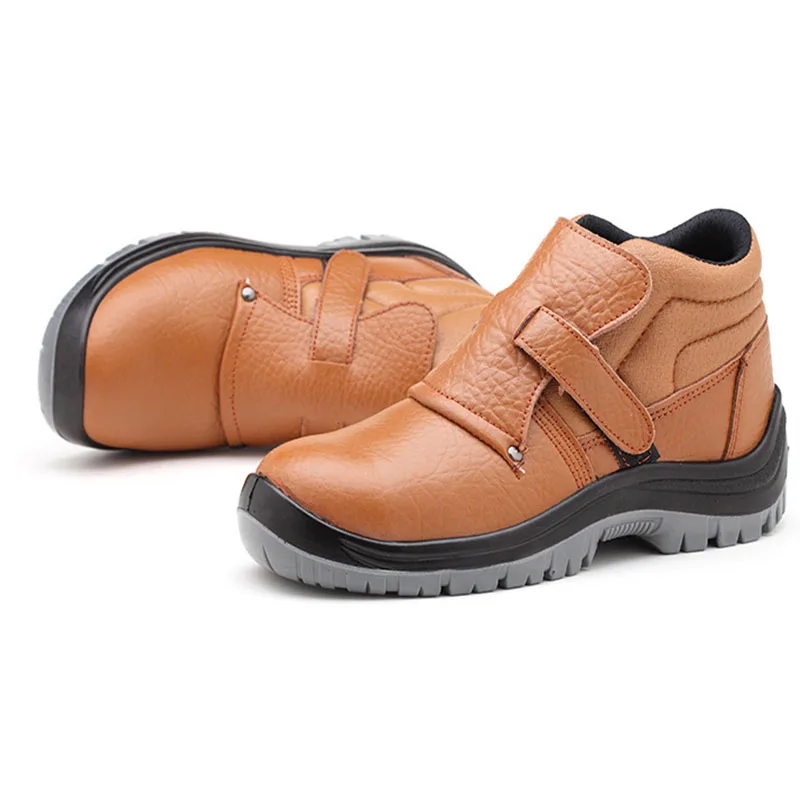 Men Breathable Leather Casual Shoes Anti-smashing Anti-piercing Safety Welder Steel Toe Cap Deodorant Protective | Обувь