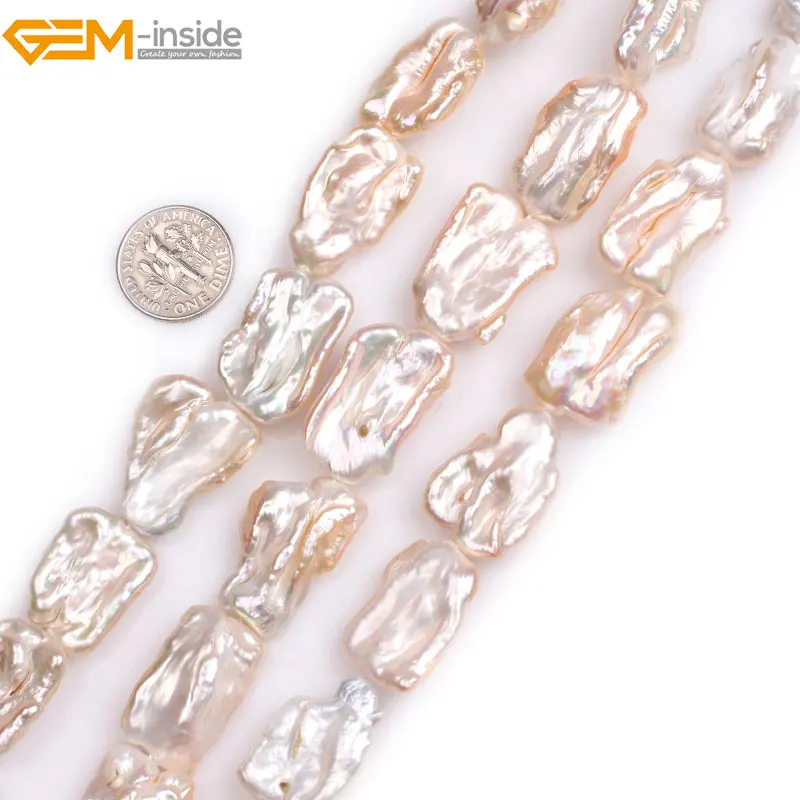 Жемчужный бисер Biwa натуральный белый розовый фиолетовый разноцветный для