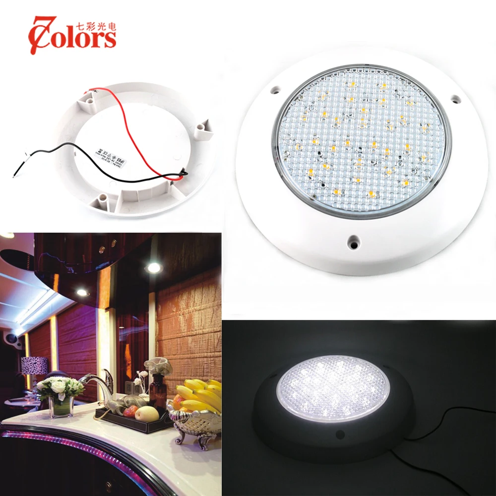 IP65 DC12V Водонепроницаемый светодио дный Luminaria Teto SMD 3528 открытый Lihgting вниз свет (WW CW) |