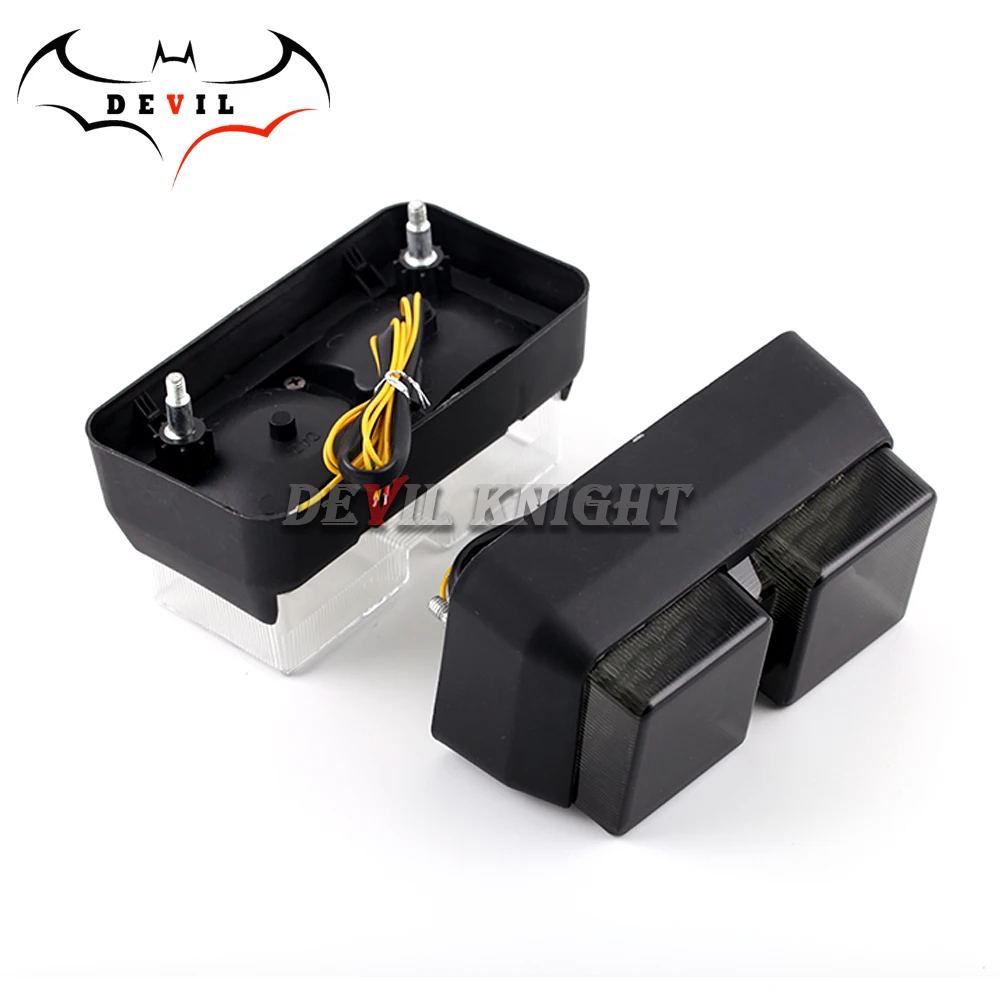 Motorcycle Integrated LED Tail Light Turn Signals For Honda RC51 1999-2006 RVT1000R VTR1000 SP1 Rear Stop Accessories |