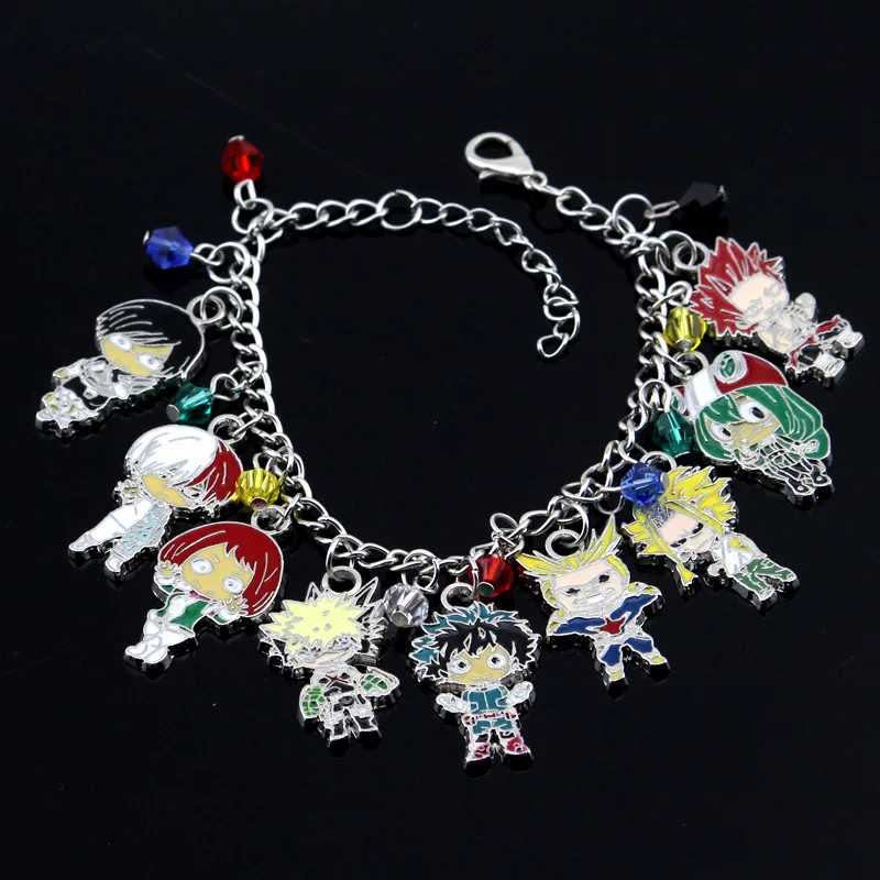 Fashion My Hero Academia charm bracelet Anime Bangle&ampBracelet Women Girls Jewelry | Украшения и аксессуары - Фото №1