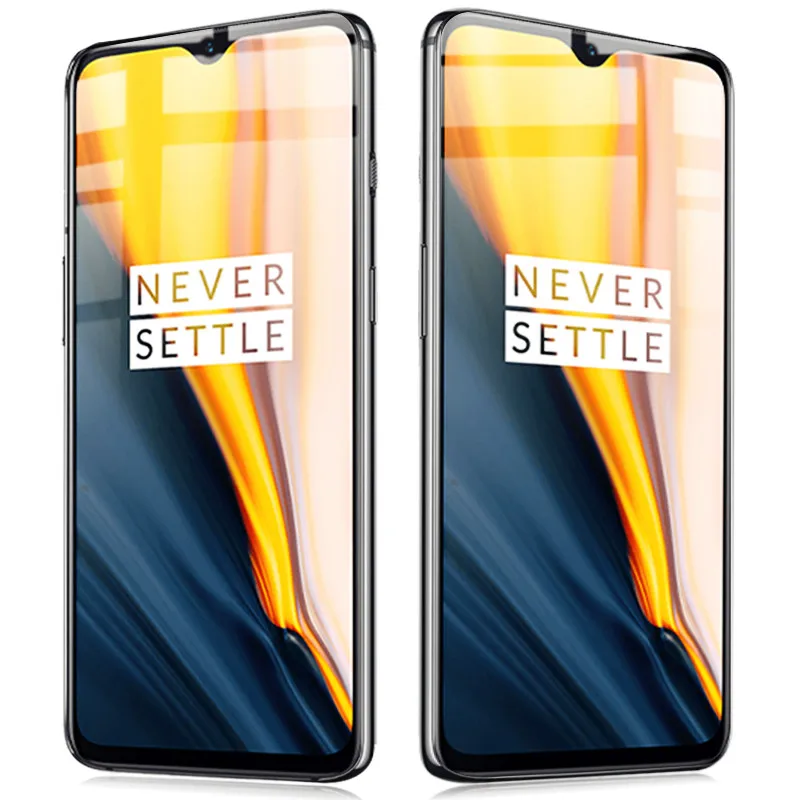 Black Imak полный экран AB Клей Pro+ версия закаленного стекла для Oneplus 7 6 T Защитная пленка для экрана для One Plus 5 T 6 T 7 - Цвет: Black
