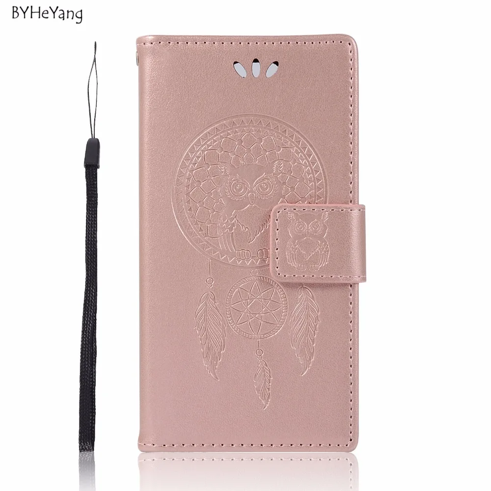 Byheyang для Coque Sony Xperia XZ1 компактный корпус 4.6 &quotоткидная крышка чехол Бумажник