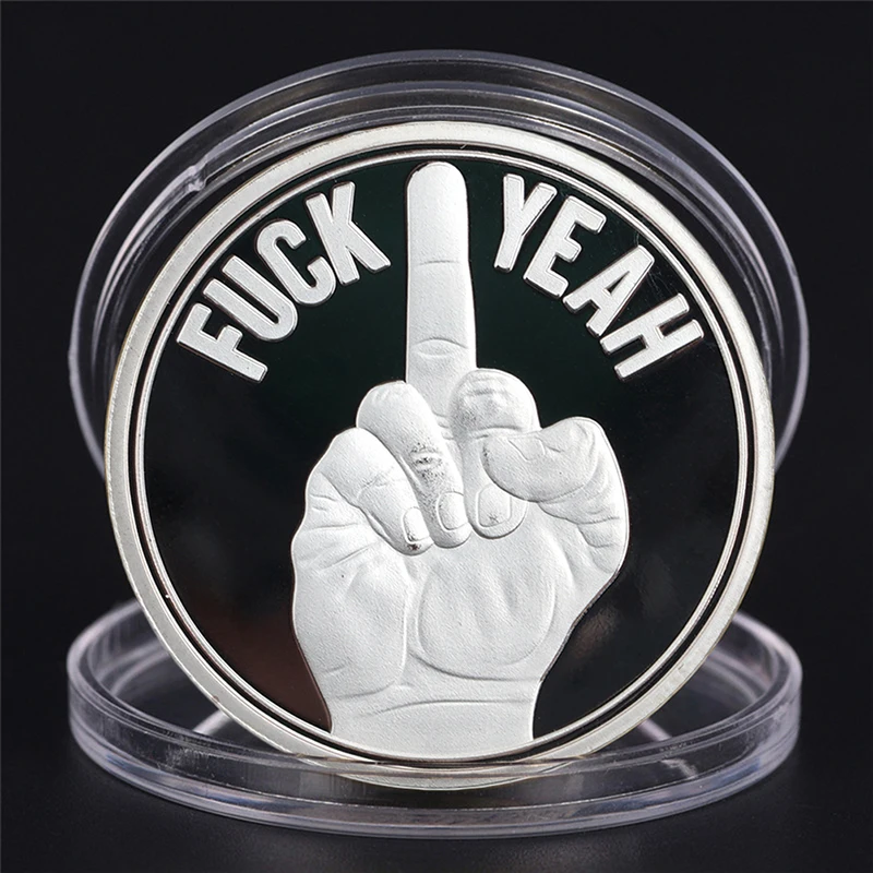 Новинка 2018 Горячая жестовая памятная монета посеребренные коллекционеры