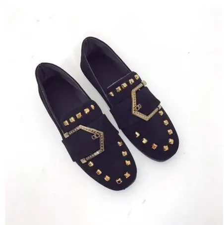 0 Peas shoes female 2018 spring new flat Korean version of the wild retro square lazy Lofo free shipping | Обувь