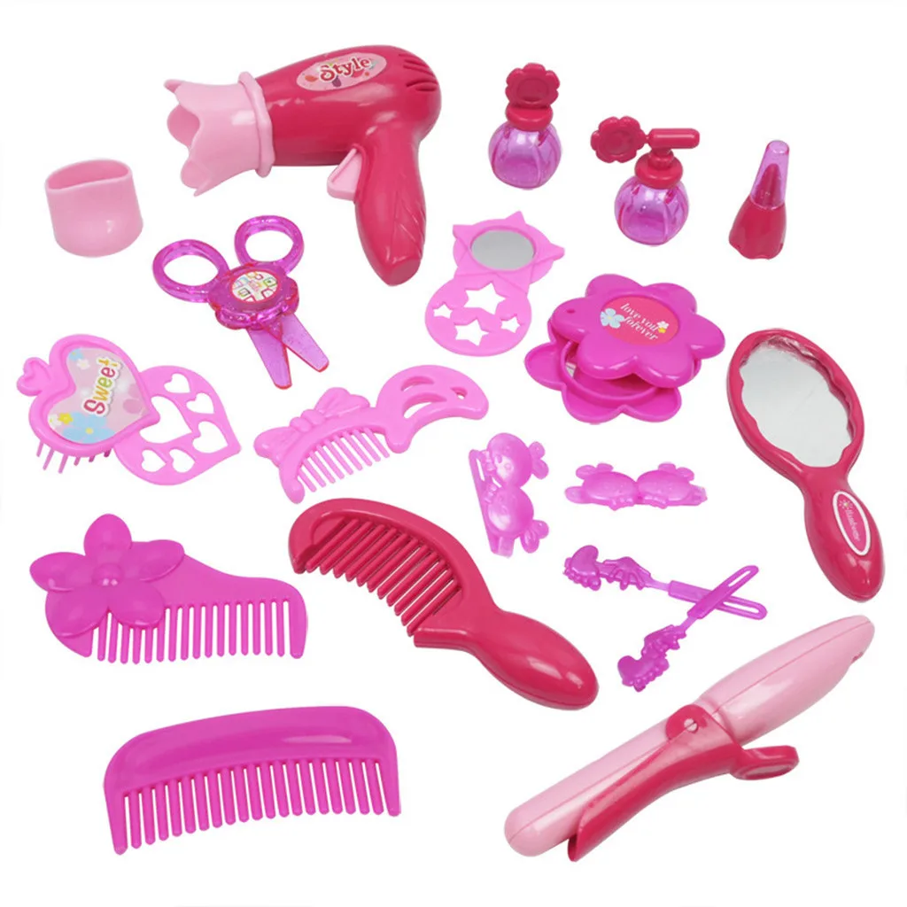Принцесса Девочка ролевые игры игрушка для детей Делюкс нетоксичный макияж