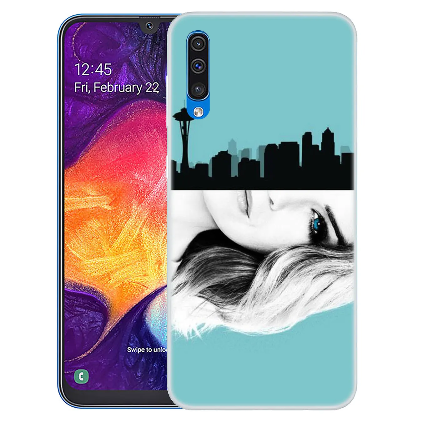 Твердый чехол для Samsung Galaxy A10 A20 A30 A40 A50 A60 A70 M40 M30 M20 M10 A20e | Мобильные телефоны и