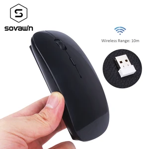 Беспроводная мышь Sovawin 2,4g, Портативная оптическая мини-мышь usb, беспроводная эргономичная мышь для ноутбука, настольного компьютера, геймерская мышь