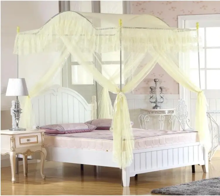 С 22 мм кронштейном/держателем кружева принцесса постельные принадлежности навес