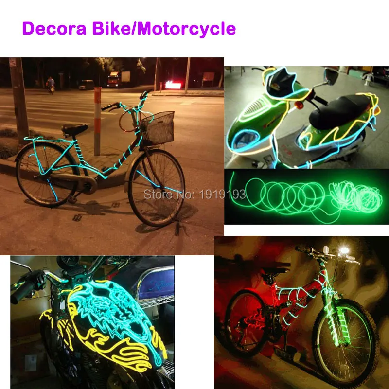 Светодиодная лента гибкая неоновая водонепроницаемая с контроллером 1/2/3/4/5