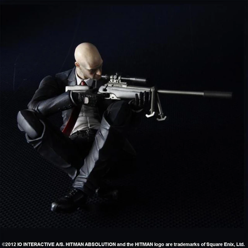 Играть искусств Hitman Agente Dell'assassino 47 фигурку Collezione игрушки Модель 23 см|Игровые