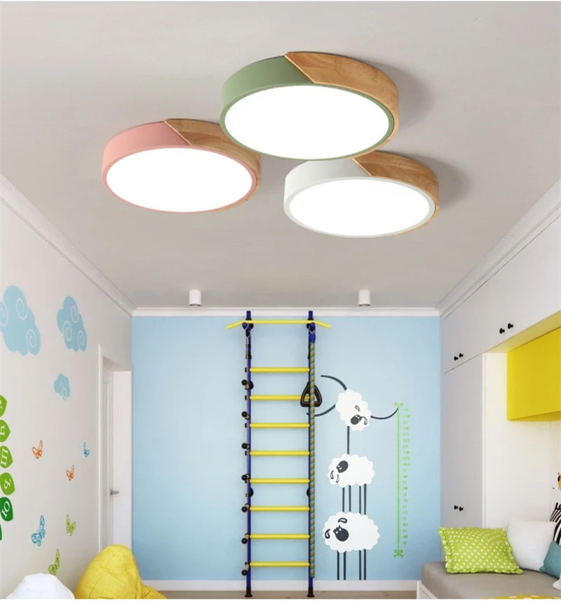 Goede 2018 Nieuwe Scandinavische Ronde Lampen En Lantaarns Voor Kinderkamer Led Moderne Hanglamp Voor Slaapkamer Hotel Studie Eetkamer Kamer